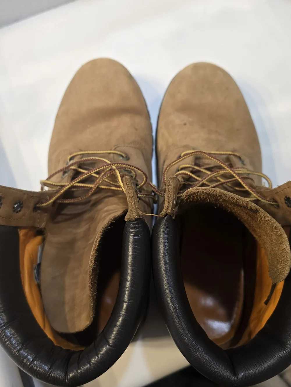 Timberland Men’s Wheat Nubuck Work Boots - Wheat